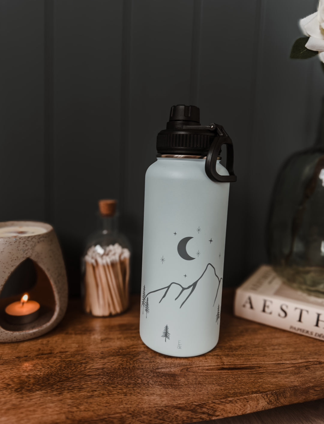 The Mountain Wanderer Water Bottle